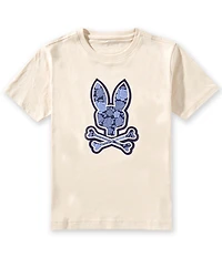 Psycho Bunny Big Boys Rowen Bunny T-Shirt