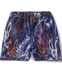 Psycho Bunny Big Boys Santino Swim Trunks