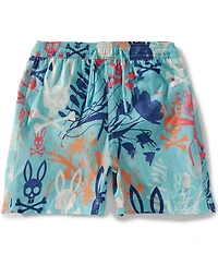 Psycho Bunny Big Boys Santino Swim Trunks