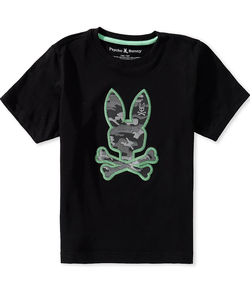 Psycho Bunny Big Boys Short Short Paul Graphic T-Shirt