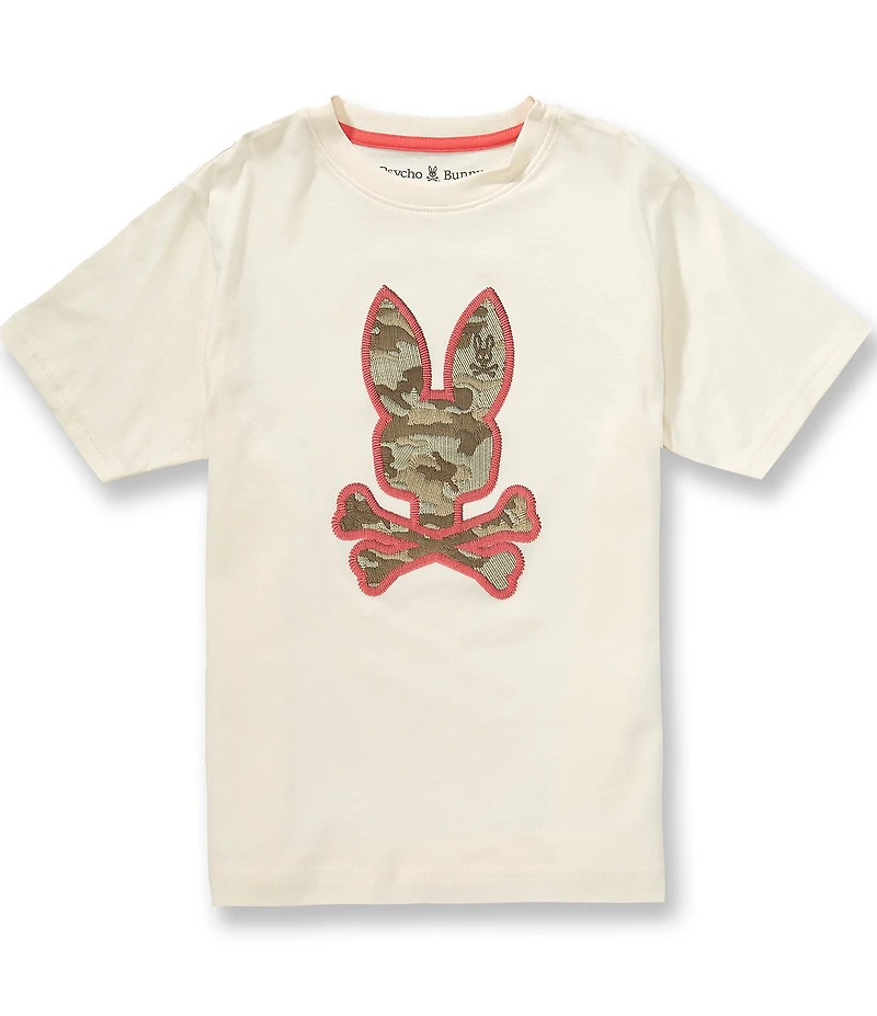 Psycho Bunny Big Boys Short Short Paul Graphic T-Shirt