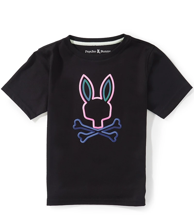Psycho Bunny Big Boys Short Sleeve Dayton Graphic Tee