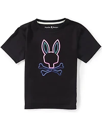 Psycho Bunny Big Boys Short Sleeve Dayton Graphic Tee