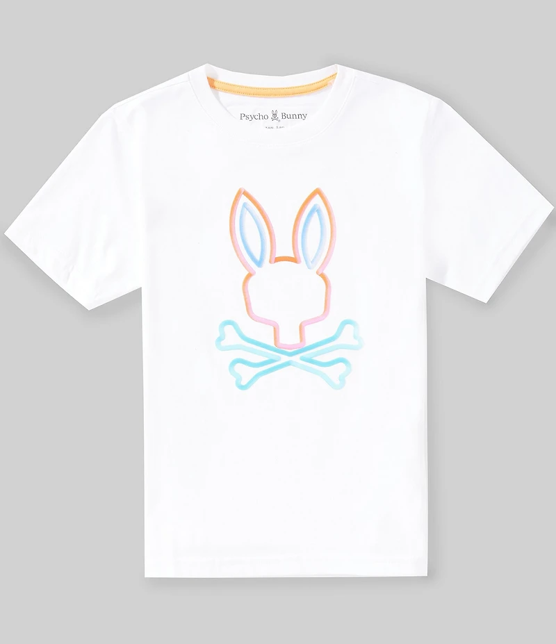 Psycho Bunny Big Boys Short Sleeve Dayton Graphic Tee