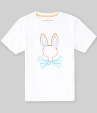 Psycho Bunny Big Boys Short Sleeve Dayton Graphic Tee