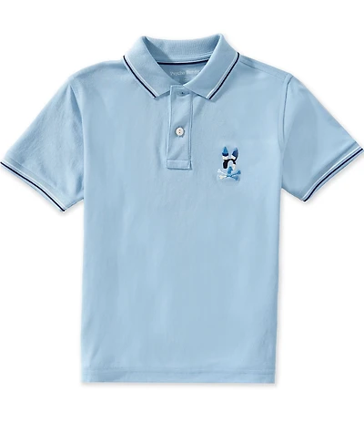Psycho Bunny Big Boys Short Sleeve Ara Pique Polo