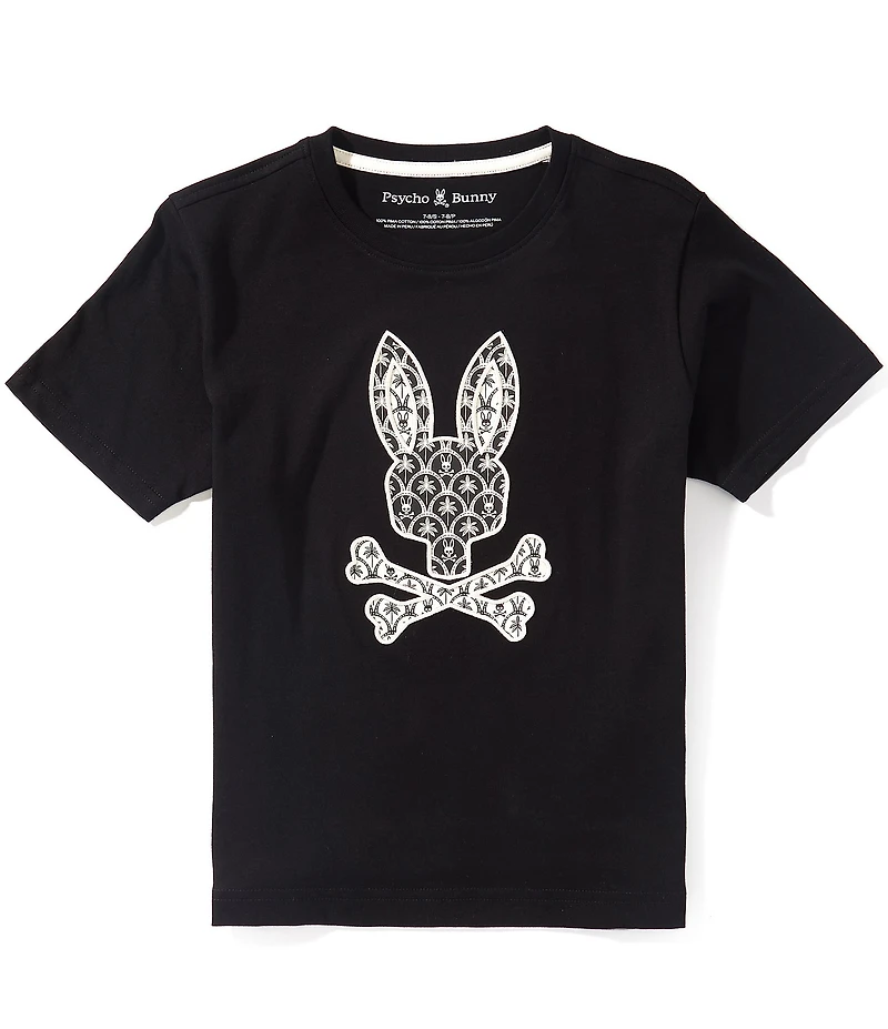 Psycho Bunny Big Boys Short-Sleeve Brad Graphic T-Shirt