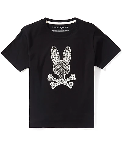 Psycho Bunny Big Boys Short-Sleeve Brad Graphic T-Shirt