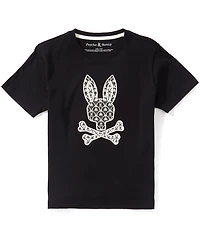 Psycho Bunny Big Boys Short-Sleeve Brad Graphic T-Shirt
