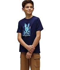 Psycho Bunny Big Boys Short-Sleeve Cove Cityscape T-Shirt