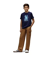 Psycho Bunny Big Boys Short-Sleeve Cove Cityscape T-Shirt