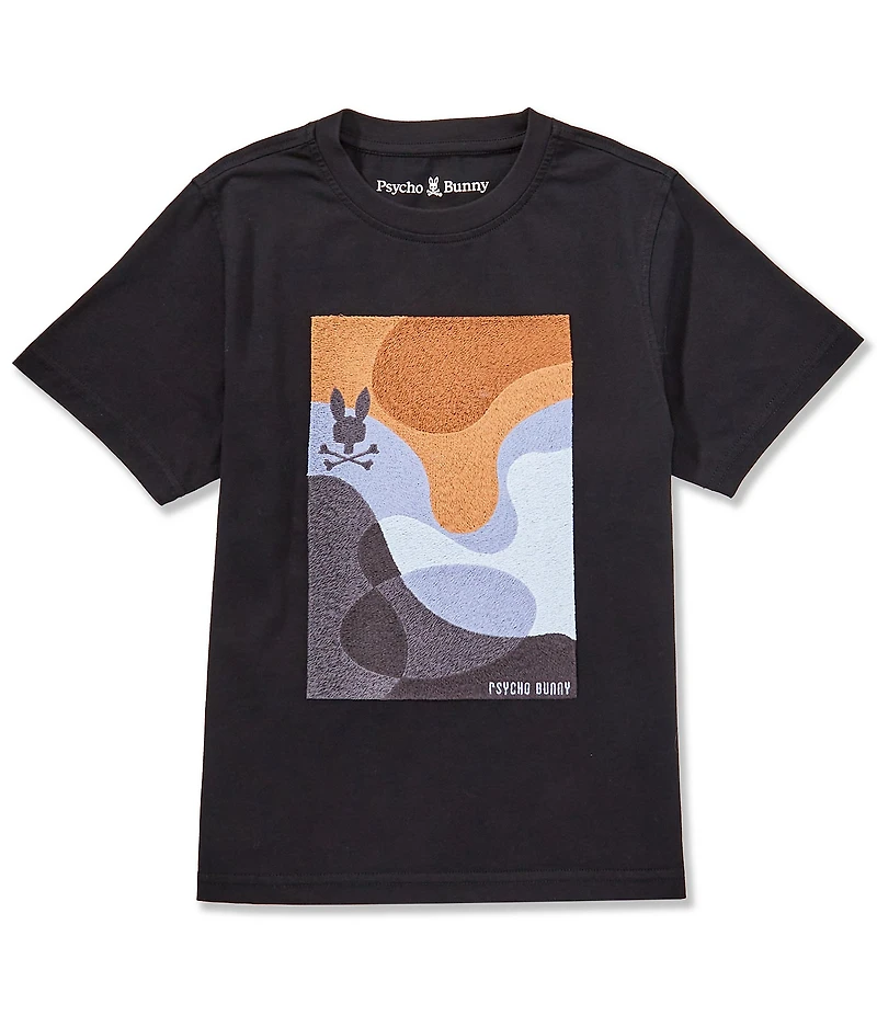 Psycho Bunny Big Boys Short-Sleeve Dante Graphic T-Shirt
