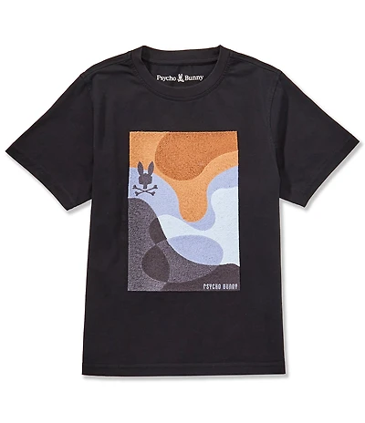 Psycho Bunny Big Boys Short-Sleeve Dante Graphic T-Shirt