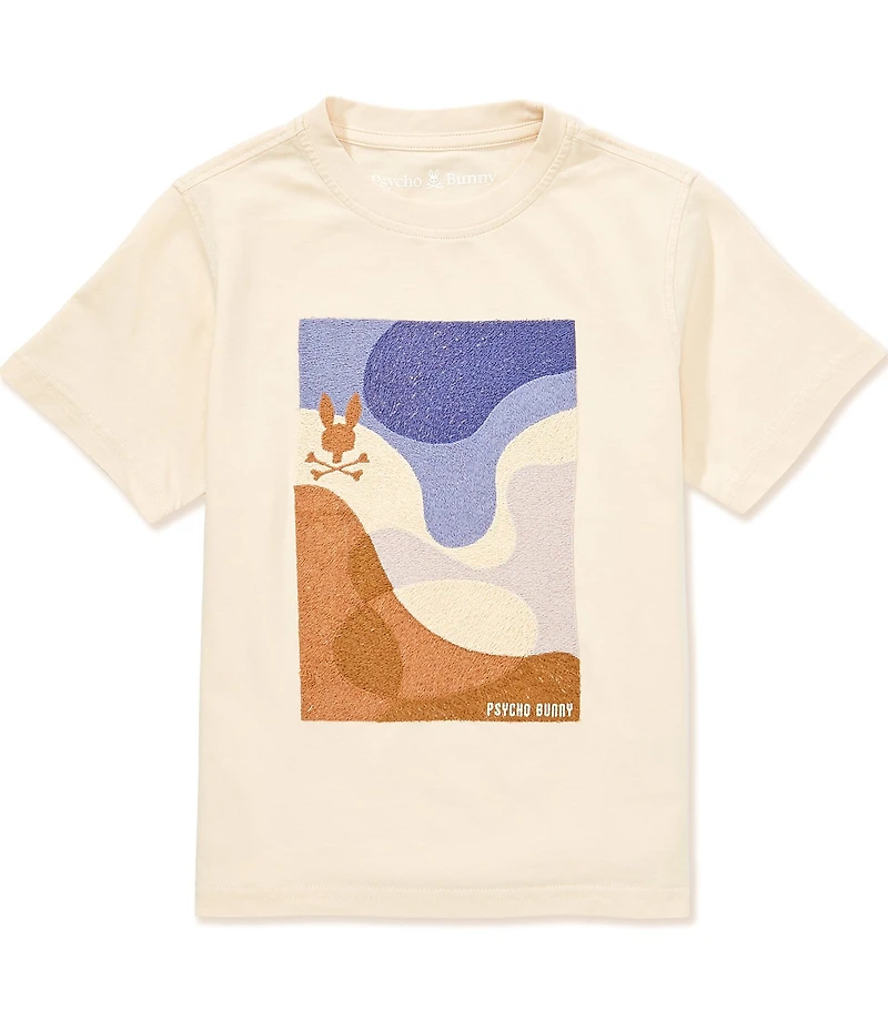 Psycho Bunny Big Boys Short-Sleeve Dante Graphic T-Shirt