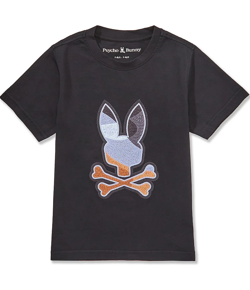 Psycho Bunny Big Boys Short Sleeve Dante T-Shirt