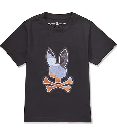 Psycho Bunny Big Boys Short Sleeve Dante T-Shirt