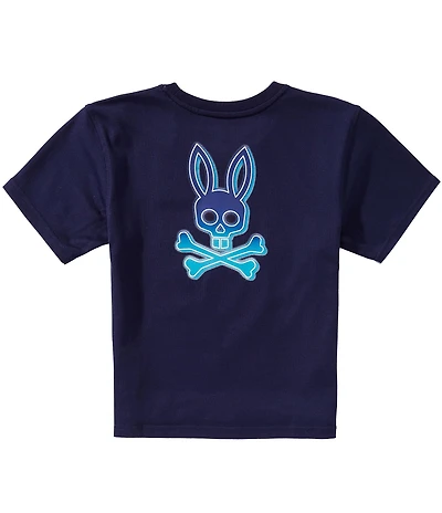 Psycho Bunny Big Boys Short-Sleeve Dax Bunny T-Shirt