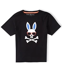 Psycho Bunny Big Boys Short-Sleeve Devin Sunglasses T-Shirt