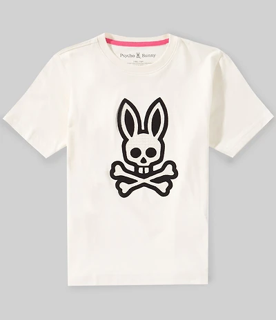 Psycho Bunny Big Boys Short Sleeve Elijah Graphic Tee