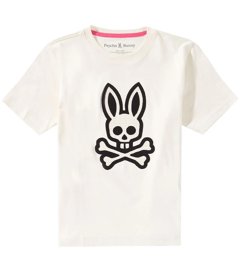Psycho Bunny Big Boys Short Sleeve Elijah Graphic Tee
