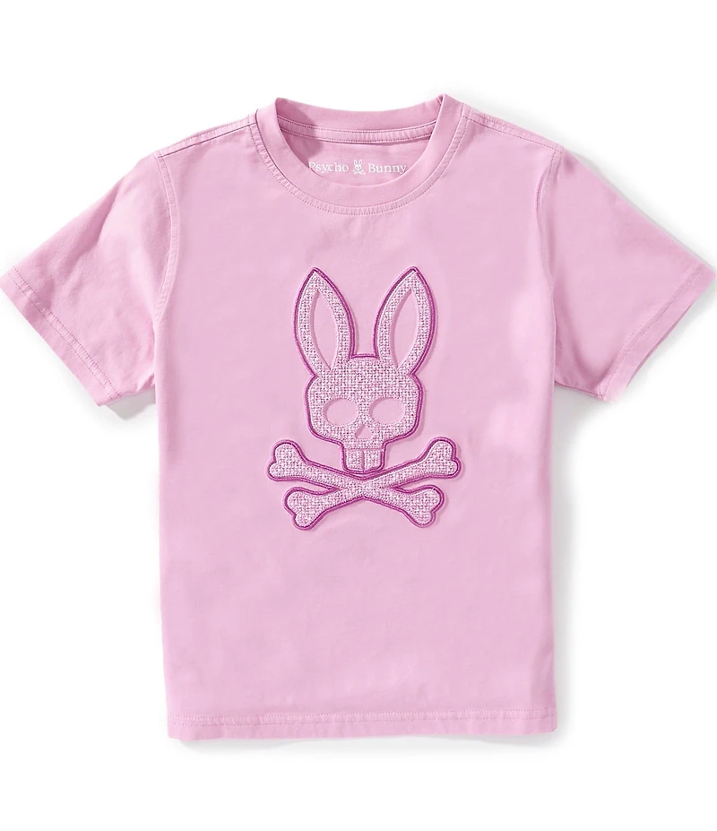 Psycho Bunny Big Boys Short Sleeve Gabin Graphic T-Shirt