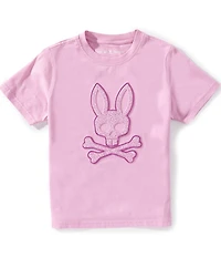 Psycho Bunny Big Boys Short Sleeve Gabin Graphic T-Shirt