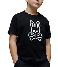Psycho Bunny Big Boys Short Sleeve Gage Graphic T-Shirt