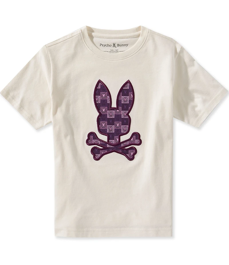 Psycho Bunny Big Boys Short Sleeve Gio Graphic T-Shirt