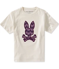 Psycho Bunny Big Boys Short Sleeve Gio Graphic T-Shirt