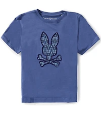 Psycho Bunny Big Boys Short Sleeve Gio Graphic T-Shirt