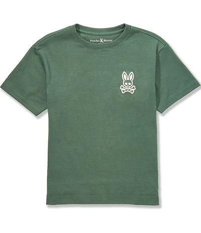 Psycho Bunny Big Boys Short Sleeve Harley Graphic T-Shirt