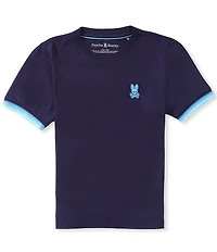 Psycho Bunny Big Boys Short Sleeve Holden Fashion Tee