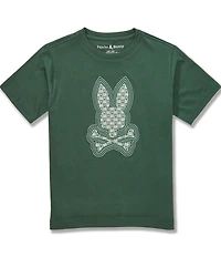 Psycho Bunny Big Boys Short-Sleeve Johnny Graphic T-Shirt