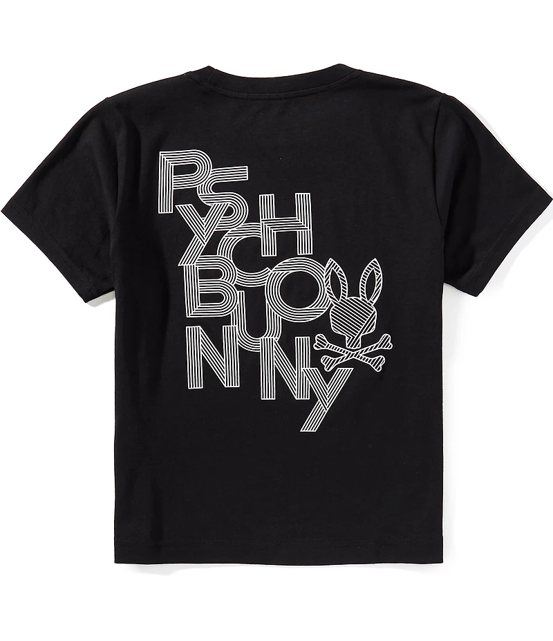 Psycho Bunny Big Boys Short-Sleeve Reeves Graphic T-Shirt