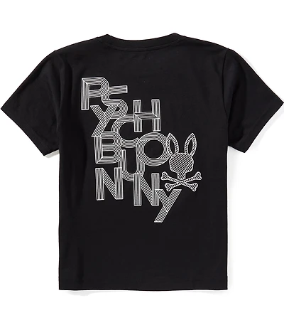 Psycho Bunny Big Boys Short-Sleeve Reeves Graphic T-Shirt