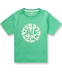 Psycho Bunny Big Boys Short Sleeve Toby Graphic T-Shirt