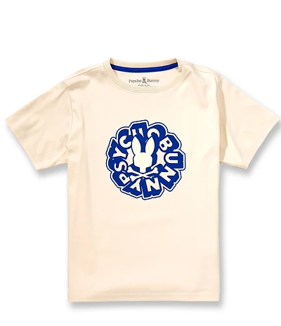 Psycho Bunny Big Boys Short Sleeve Toby Graphic T-Shirt