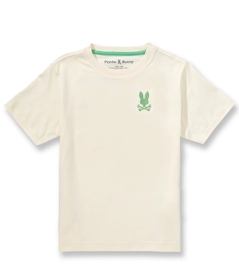 Psycho Bunny Big Boys Short Sleeves Aiden Back Graphic T-Shirt