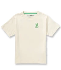 Psycho Bunny Big Boys Short Sleeves Aiden Back Graphic T-Shirt