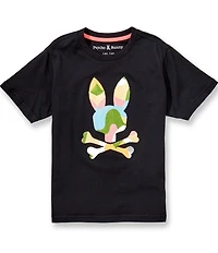 Psycho Bunny Big Boys Short Sleeves ARA Graphic T-Shirt