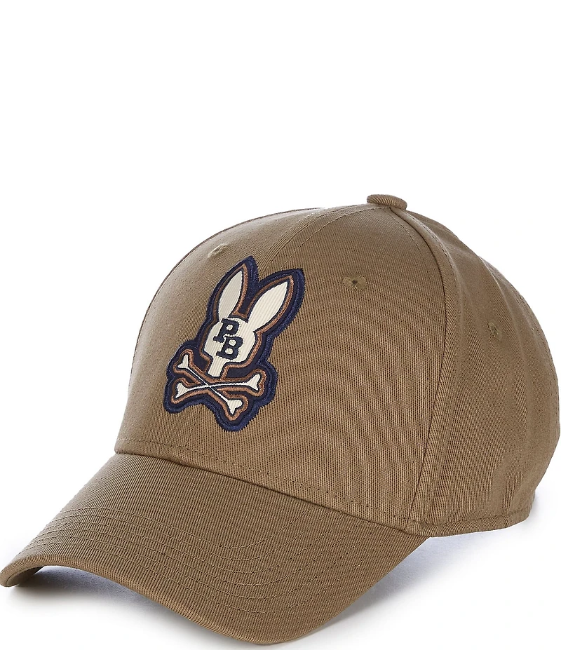 Psycho Bunny Big Boys Wade Twill Baseball Cap
