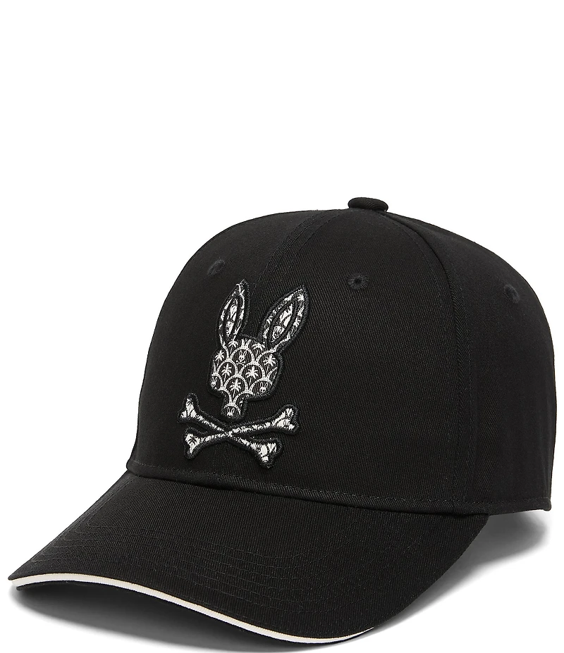 Psycho Bunny Brad Embroidered Logo Baseball Cap
