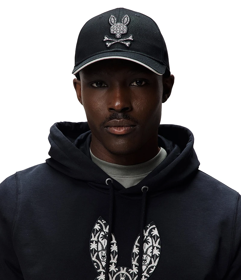 Psycho Bunny Brad Embroidered Logo Baseball Cap
