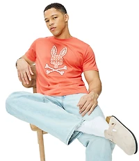 Psycho Bunny Brad Graphic Short Sleeve T-Shirt