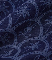 Psycho Bunny Brad Linen Blend 7#double; Inseam Shorts