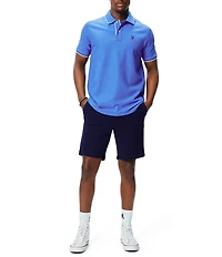 Psycho Bunny Brad Undercollar Pique Short Sleeve Polo Shirt