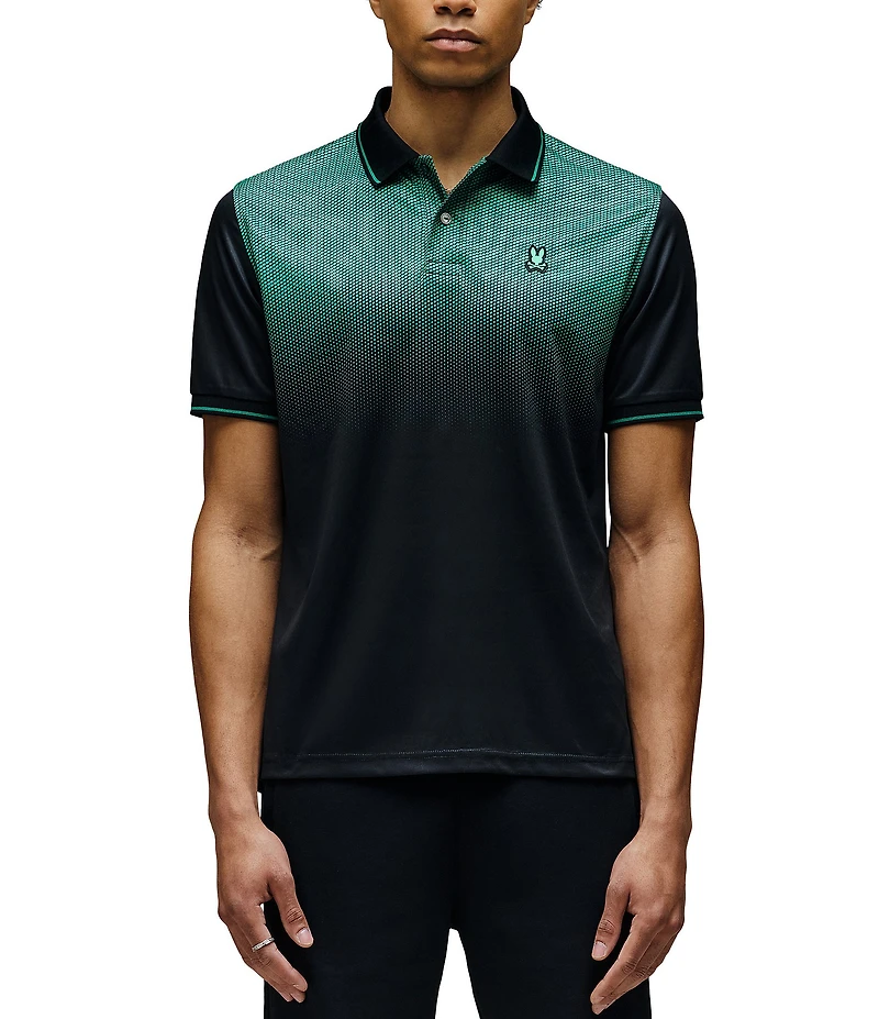 Psycho Bunny Bruce Sport Short Sleeve Polo Shirt
