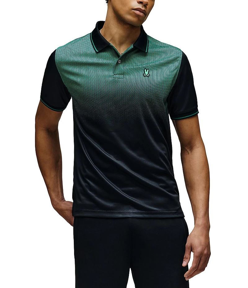 Psycho Bunny Bruce Sport Short Sleeve Polo Shirt