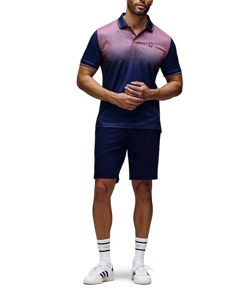 Psycho Bunny Bruce Sport Short Sleeve Polo Shirt