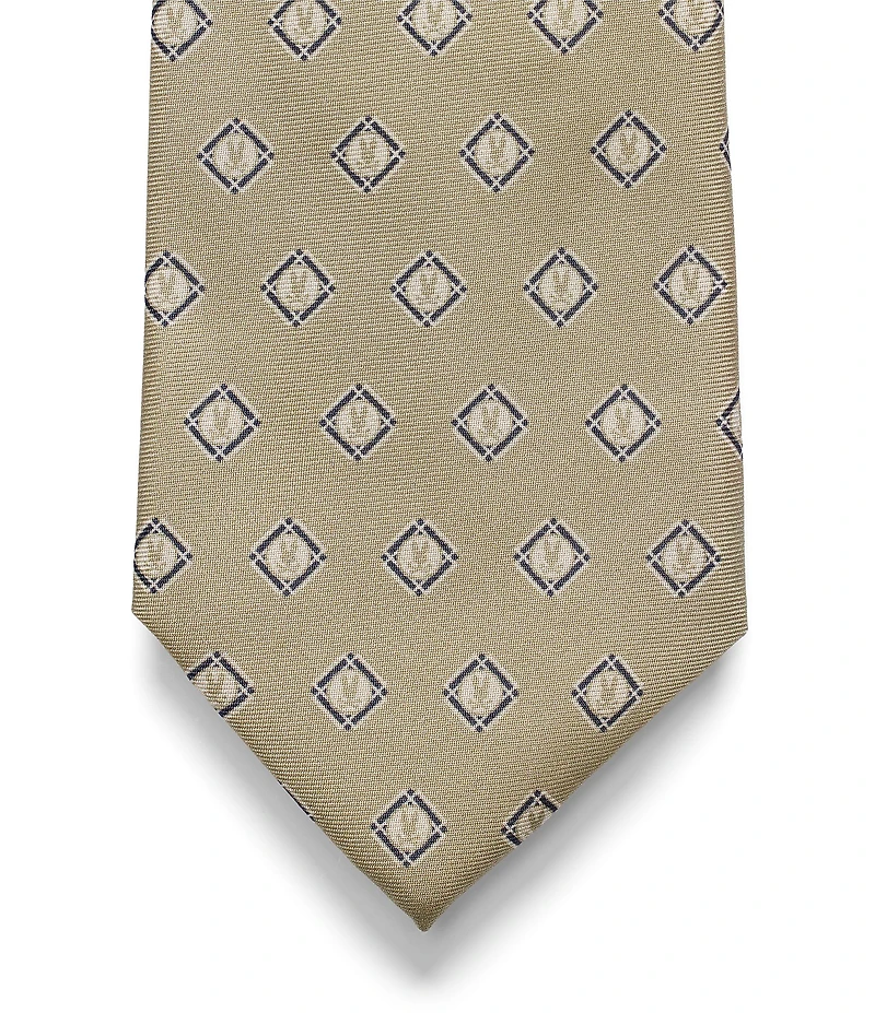 Psycho Bunny Bunny Box Printed 3 1/4#double; Traditional Silk Tie